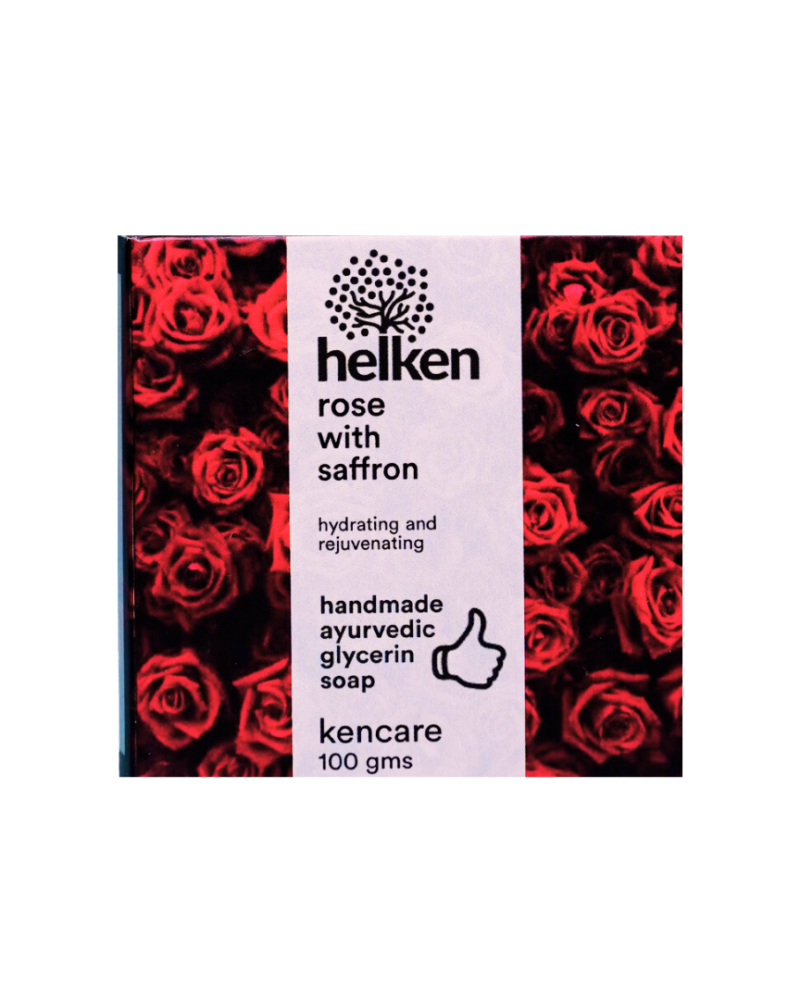 ken-care rose & saffron soap