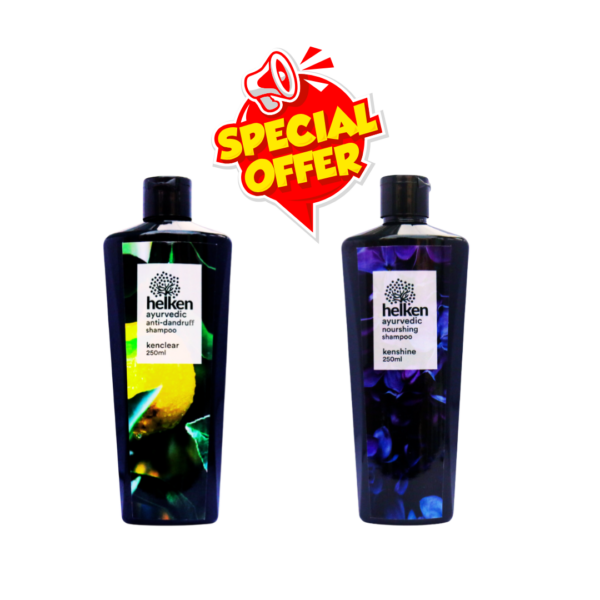 Buy 1 get 1! ken-clear anti-dandruff shampoo + ken-shine nourishing shampoo